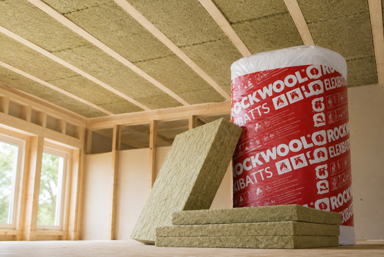 Rockwool isolering til vægge, tag og gulv