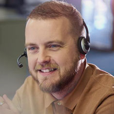 Customer service person